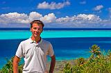 Lost in the blue, Huahine, French Polynesia